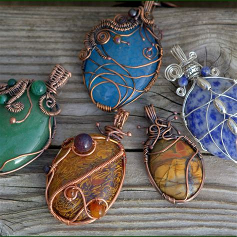 Wire Wrapping: Level One - Ring Set · You will be provided with copper jewelry wire and an assortment of glass beads. The cost of materials is included in the ...